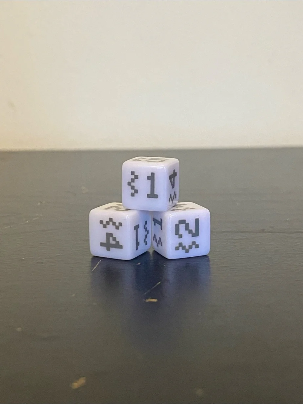 Turn One Gaming Supplies Space Invaders Dice Game ~ 3 Laser Dice ONLY